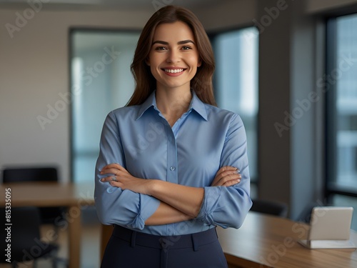 Happy young smiling confident professional business