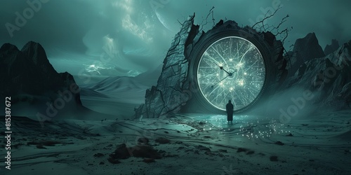 Mystical Clock: The Cosmic Gateway Passage Through Time