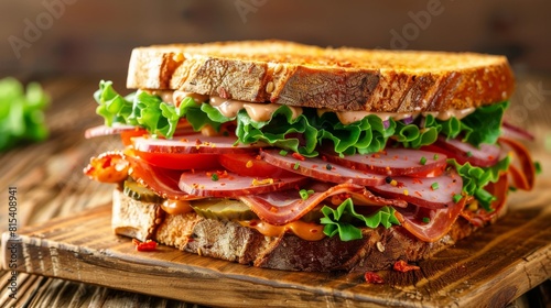 New Yorker Sandwich closeup