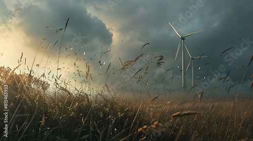 Wind Generators Ecology : Generative AI