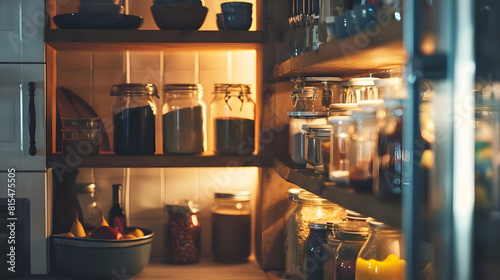 Little storage in kitchen pantry for covid19 quarantine : Generative AI