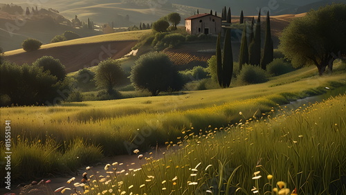 A Walk Through Tuscany's Countryside