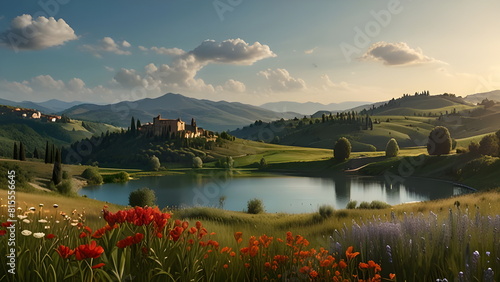 Journeying Through Tuscany's Summer Landscape
