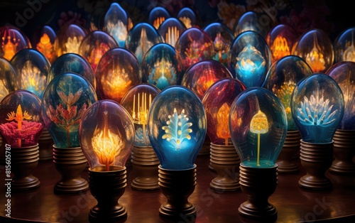 A Dance of Light: The Vibrant Pulse of Kaleidoscopic Bulbs