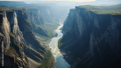 Nahanni National Park Reserve in the northwest