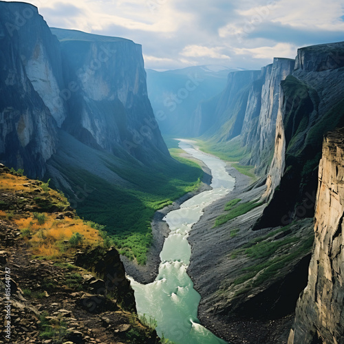Nahanni National Park Reserve in the northwest