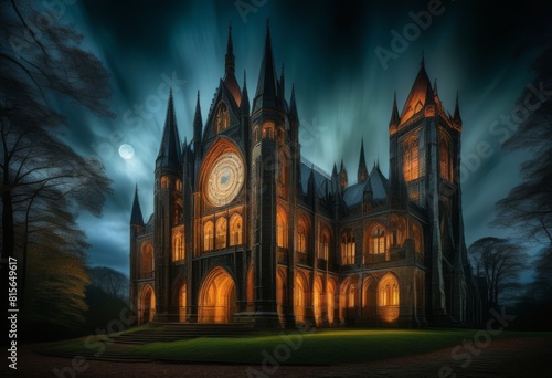 A Captivating Glimpse of the Gothic Teleportation Station