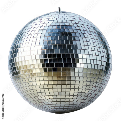 disco ball isolated on white