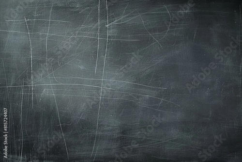 Textured blackboard surface with chalk marks