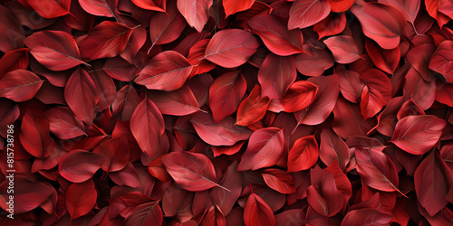 Beautiful Autumn Leaves ,A Natural Fall Pattern