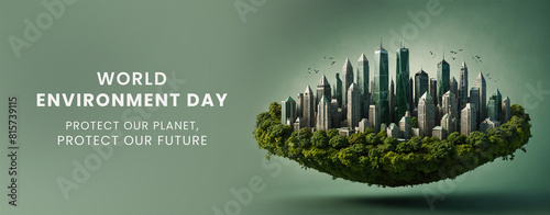 World Environment Day Banner. 5TH JUNE