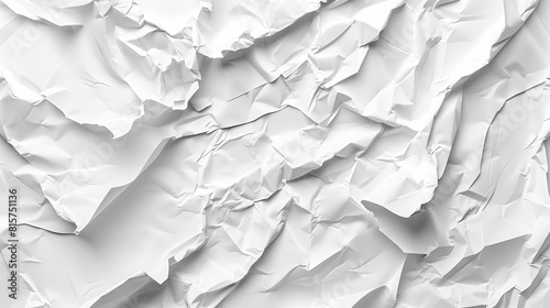 backgrounds with a white crumpled paper texture 