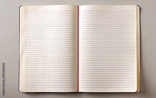Blank lined notebook paper with a red vertical margin line.
