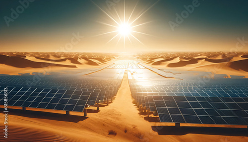 Desert Solar Plant