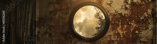 A mirror that shows the viewera s truest desires, revealing hidden thoughts and feelings