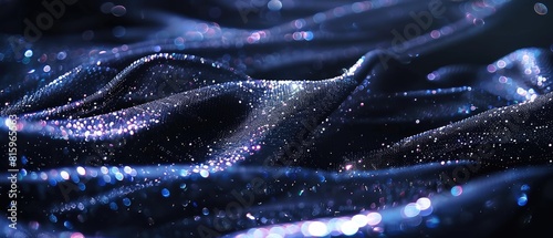 sequined fabric sparkling under light, glamorous and festive for a shiny background