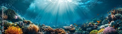 Breathtaking Marine Sanctuary Showcasing the Wonders of Underwater Ecosystems and Protected Species in Their Natural Habitats