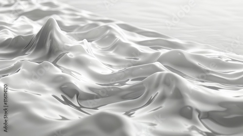 3d Hyper-Realistic Ripples Cascading in Monotone Environment, Capturing Fluid Dynamics with Accuracy
