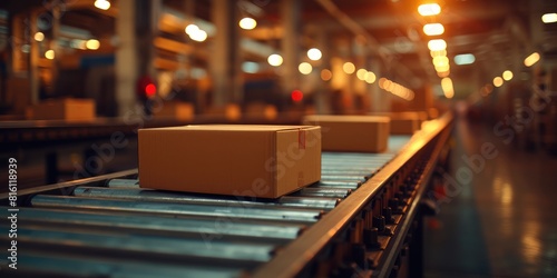 Logistics Innovation: Modern Warehouse Conveyor