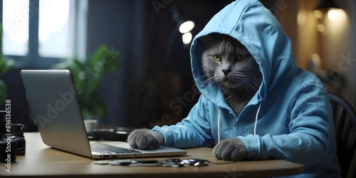 Techie Mieze: Eine Katze meistert die moderne Technologie