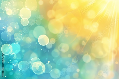 Sunlight bokeh effect creates a joyful and refreshing wallpaper and abstract background, sure to be a best-seller for events