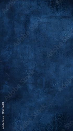 A textured dark blue grunge background creates a perfect abstract wallpaper that can be a best-seller for its artistic rugged appeal