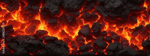  Lava texture fire background rock volcano magma molten hell hot flow flame pattern seamless. Earth lava crack volcanic texture ground fire burn explosion stone liquid black red inferno planet relief.