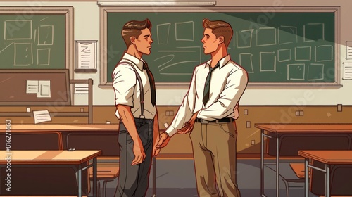 gay student couple