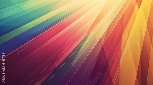 Colorful abstract background with a gradient of bright colors. AIG51A.