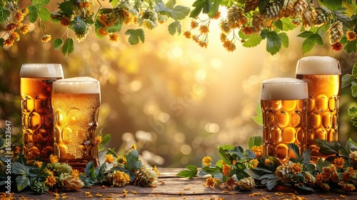 Worldwide beer jubilee, international beer day - joining enthusiasts across the globe in celebrating the rich tapestry of beer culture, toasting to its global impact and diverse heritage.