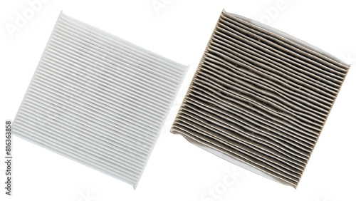 Air filter. Car cabin AC Air filter. Conditioner cleaning spare parts. Replace old one air filter on brand new for protect against Allergens, Pollen, Dust mites, Odors, Dirt, Soot, Bacterias, Viruses