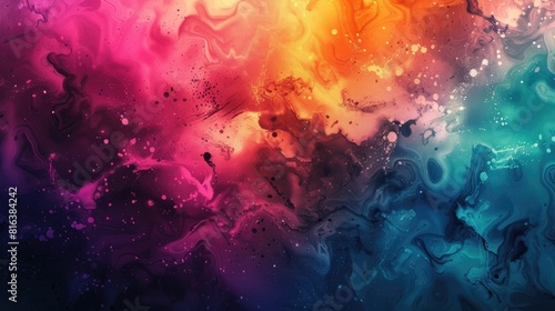Artistic and colorful abstract background for design
