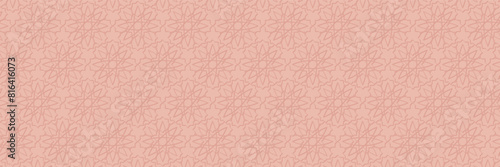 Pink Islamic texture background with arabic ornaments. template design for banners, posters, social media, greeting cards for Islamic holidays, Eid al-Fitr, Ramadhan, Eid al-Adha.