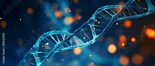 DNA gene science helix cell genetic medical biotechnology biology bio