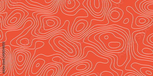 Salmon meat fillet texture pattern background. Stylized fish fillet line art seafood background. Salmon, tuna or trout fish steak flat style design vector illustration.