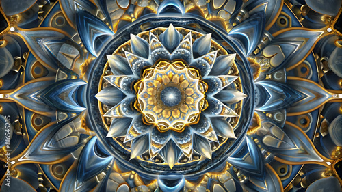 Abstract kaleidoscope background. Beautiful multicolor kaleidoscope texture. Unique kaleidoscope design