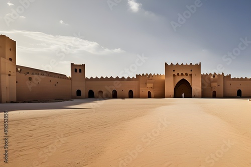 Al Masmak fort in the Riyadh city, Saudi Arabia