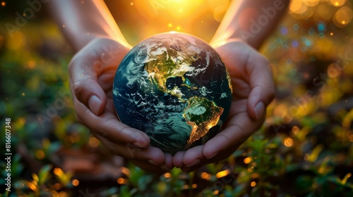 Our planet in safe hands. Take care of nature.