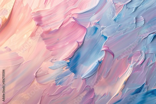 Close up of a colorful abstract painting, perfect for art and design projects