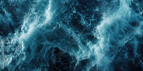 A close up of a body of water with waves. Ideal for nature backgrounds
