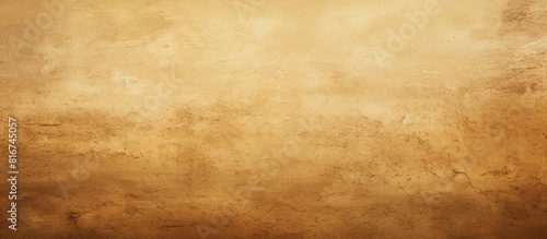 Retro vintage style background texture with unrefined damp grainy golden sand copy space image