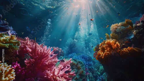 Immerse yourself in the beauty and diversity of marine ecosystems with our extensive undersea collection, showcasing the wonders of coral gardens, kelp forests, and deep-sea trenches.