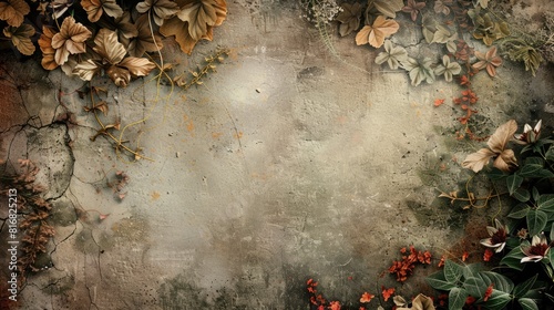 Beautiful background picture featuring captivating texture floral accents and ample room for text
