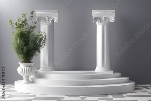 Roman Greek Ancient Column Display Products