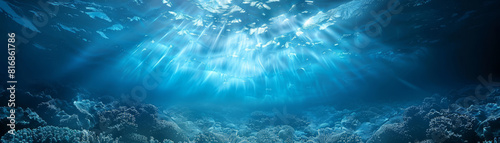 Vibrant Coral Reef Ecosystem Underwater