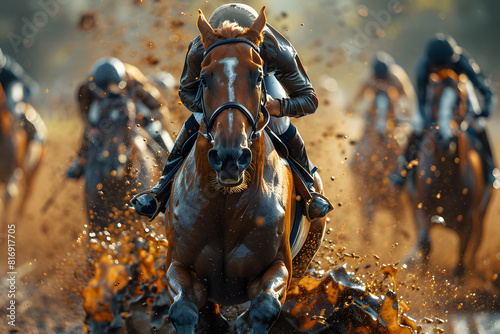 Horse Race Jockey Men Animal 