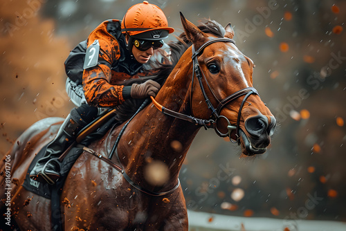 Horse Race Jockey Men Animal 