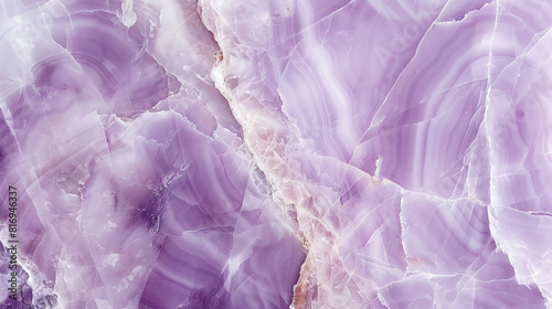 Soft lavender marble with wisps of white, exuding tranquility and serenity.