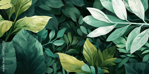 Forest Green: A green thumb nurtures a garden, its colors and fragrances a testament to the power of perseverance. 