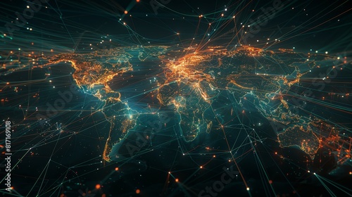 Generate a global map visualization